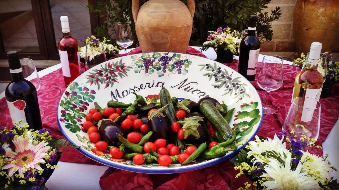 Гостьовий будинок Masseria Nuova San Marzano di San Giuseppe Екстер'єр фото